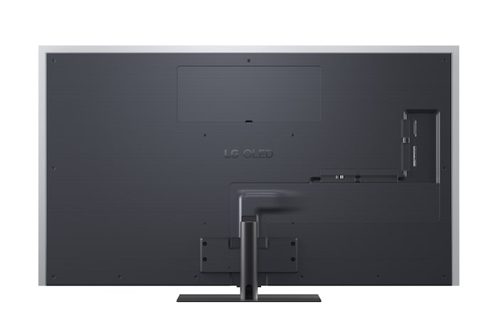 Rear view of LG OLED evo AI G5 4K Smart TV.